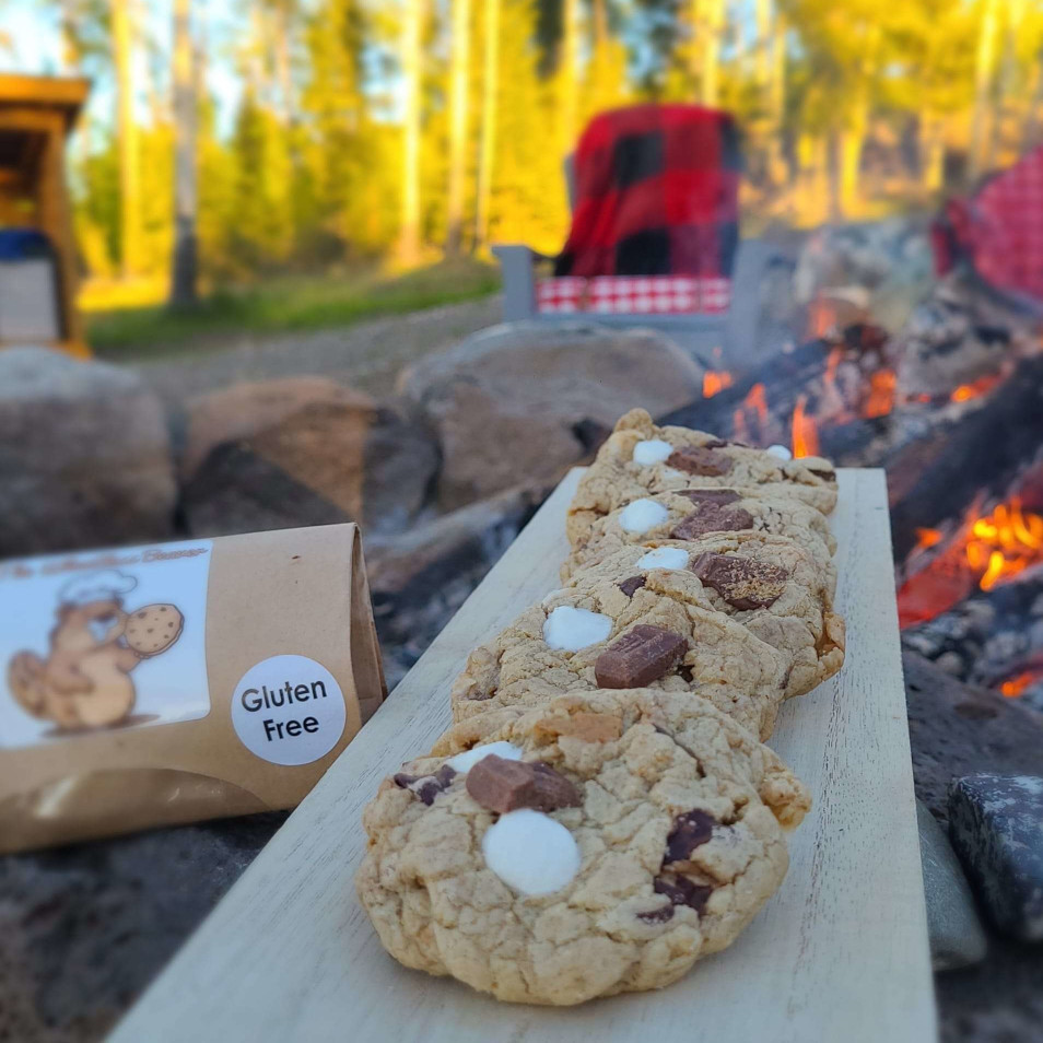 Fireside S'More Cookies